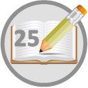 You've earned a badge for writing 25 book reviews. Wrote 25 Book Reviews